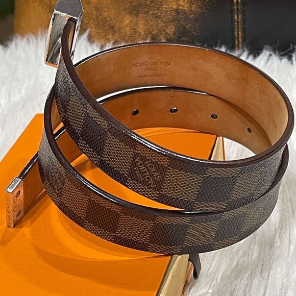 🌸Authentic LOUIS VUITTON Damier Ebene Ceinture belt - Picture 4 of 14